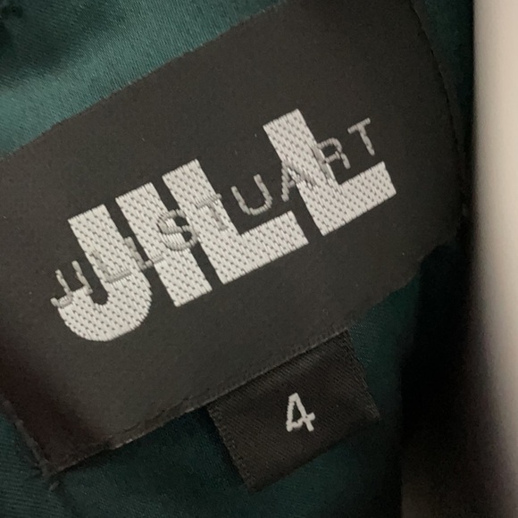 Jill Stuart black and green formal party lace dress size 4 - Picture 6 of 7